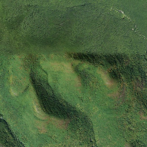 Aerial imagery of Samuels Point, NY