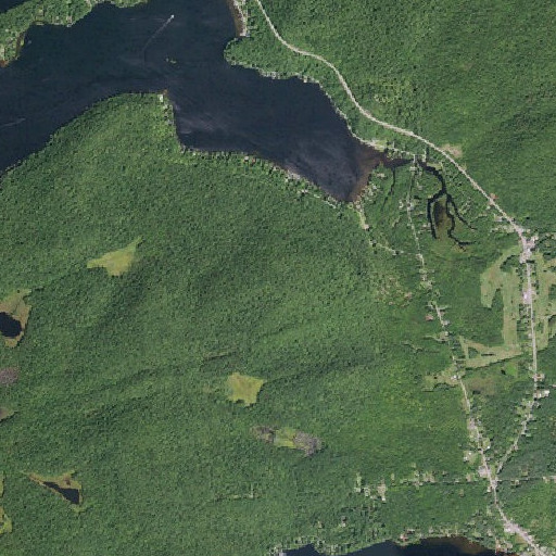 Aerial imagery of Sheeley Mountain, NY