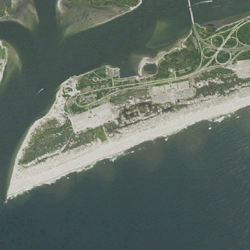 Aerial imagery of Short Beach, NY