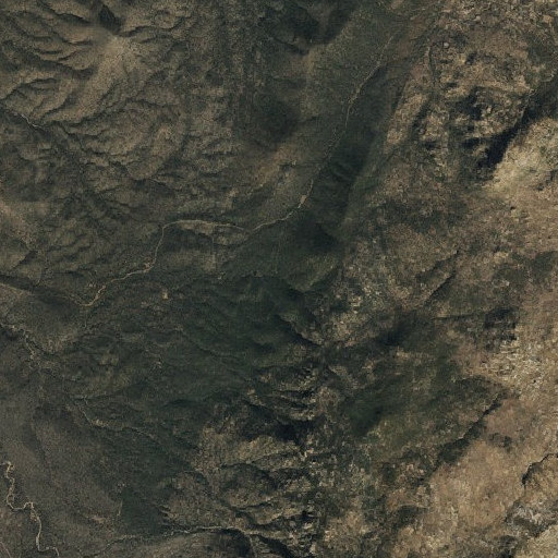 Aerial imagery of Baker Spring, AZ