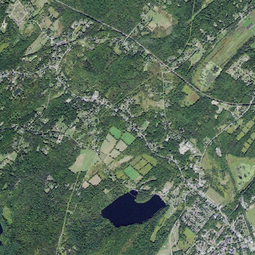 Aerial imagery of Wallkill School Number 18, NY
