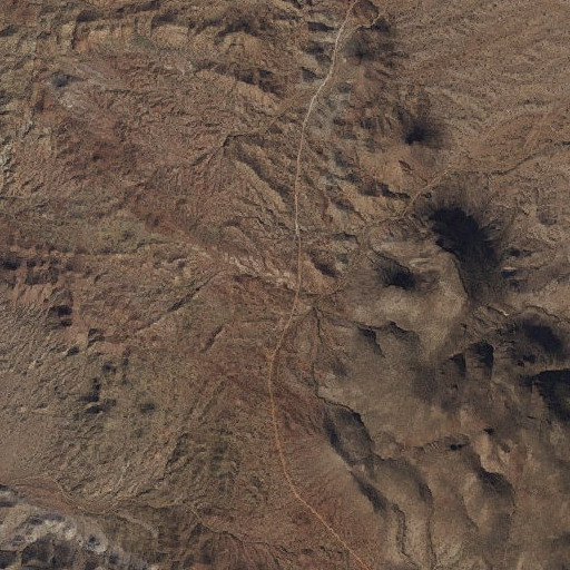 Aerial imagery of Baker Well, AZ