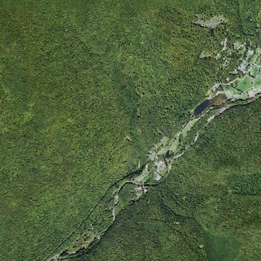 Aerial imagery of High Falls, NY