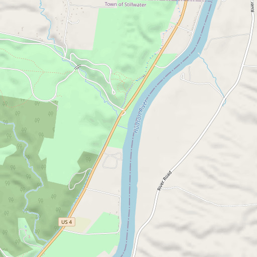 OpenStreetMap map of Kroma Kill, NY