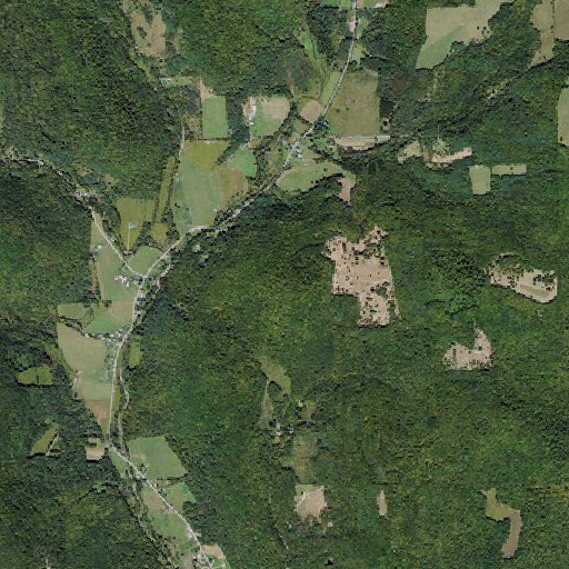 Aerial imagery of Maple Hill, NY