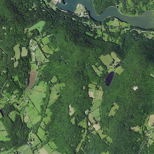 Aerial imagery of Wheat Hill, NY