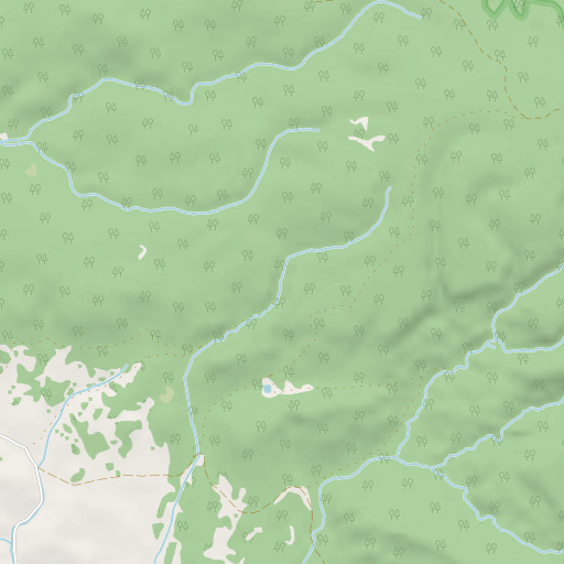OpenStreetMap map of Poverty Spring, AZ
