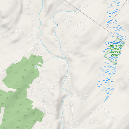 OpenStreetMap map of Liebhardt, NY