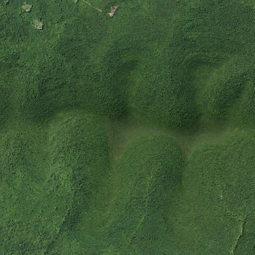 Aerial imagery of Thomas Cole Mountain, NY