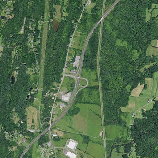 Aerial imagery of Interchange 21B, NY