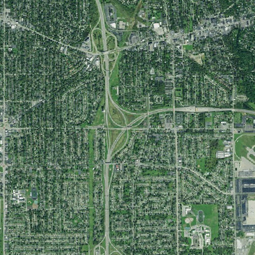 Aerial imagery of Interchange 50, NY