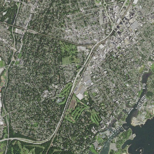 Aerial imagery of Interchange 7, NY