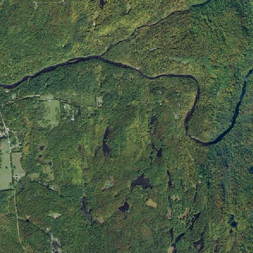 Aerial imagery of Backus Hill, NY