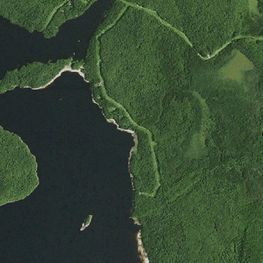 Aerial imagery of Brandy Brook, NY