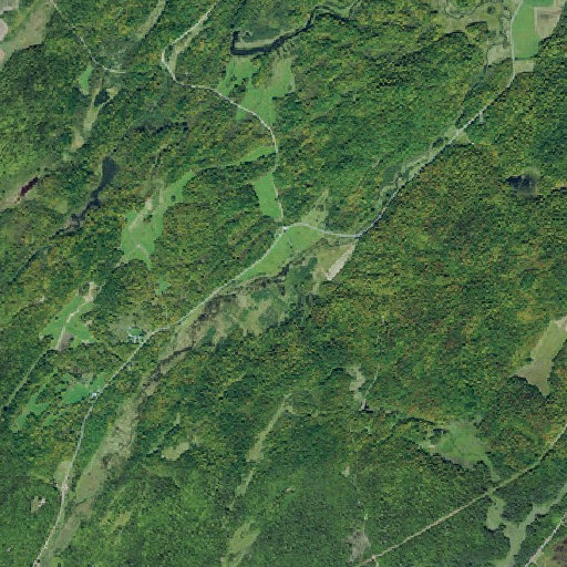 Aerial imagery of Brandy Brook, NY