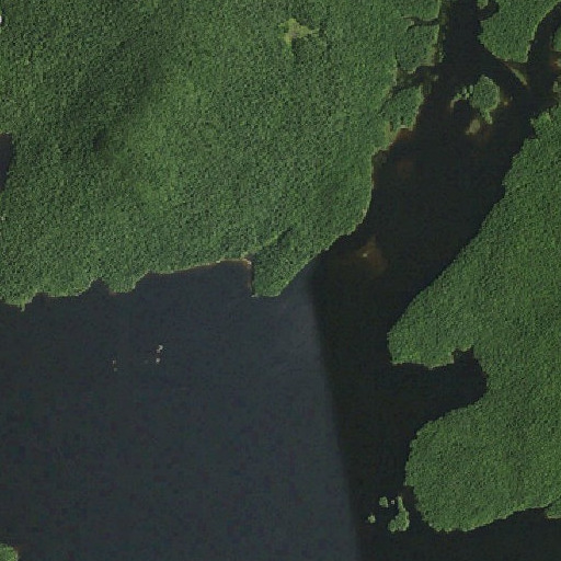 Aerial imagery of Burnt Rock, NY