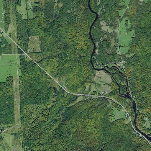 Aerial imagery of Devils Elbow, NY