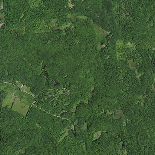 Aerial imagery of French Hill, NY