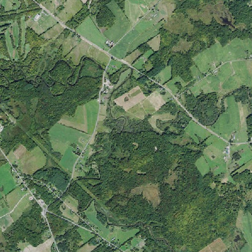 Aerial imagery of Grannis Brook, NY