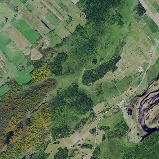 Aerial imagery of Mud Lake Outlet, NY