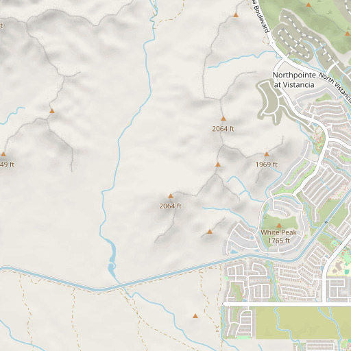 OpenStreetMap map of Prince Mine, AZ