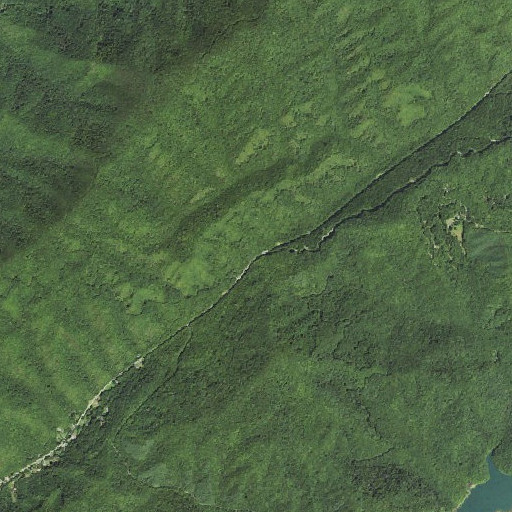 Aerial imagery of Junaluska Gap, NC