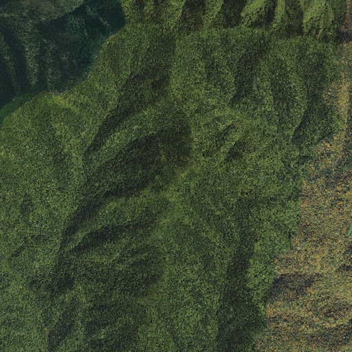 Aerial imagery of Marks Knob, NC