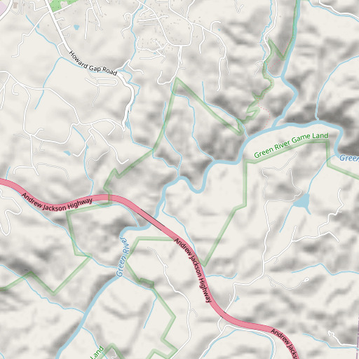 OpenStreetMap map of Mill Creek, NC