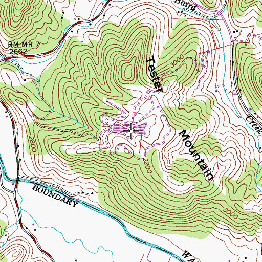 Topographic Map of Rosasco Dam Upper, NC