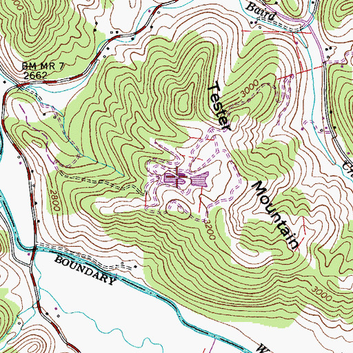 Topographic Map of Rosasco Lake Upper, NC