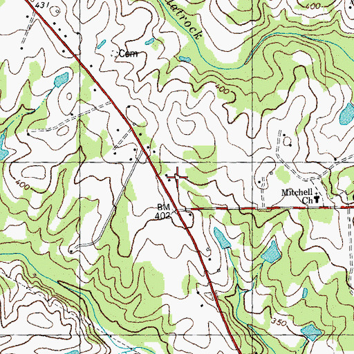 Topographic Map of Lake View, NC