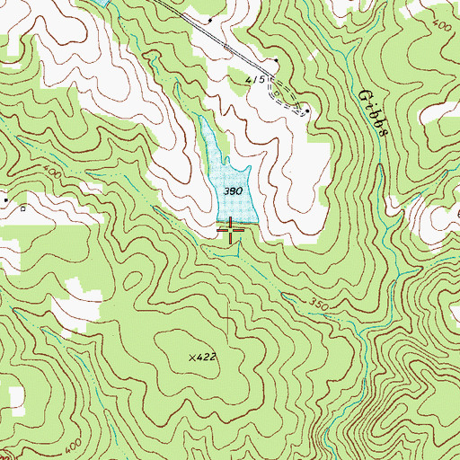 Topographic Map of Joe Hamme Jr Lake Dam, NC