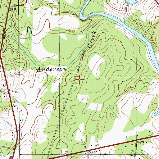 Topographic Map of Furrs (historical), NC