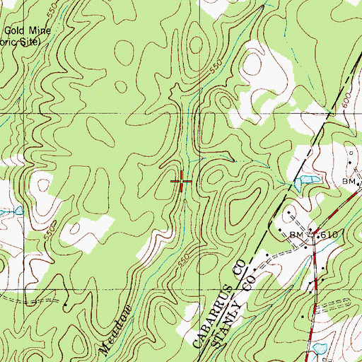 Topographic Map of Garmons (historical), NC