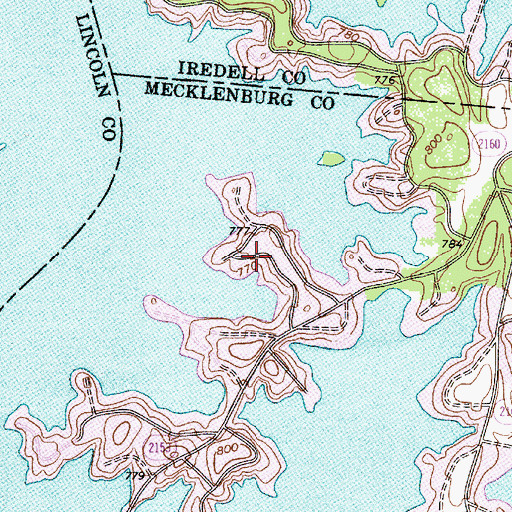 Topographic Map of River View (historical), NC