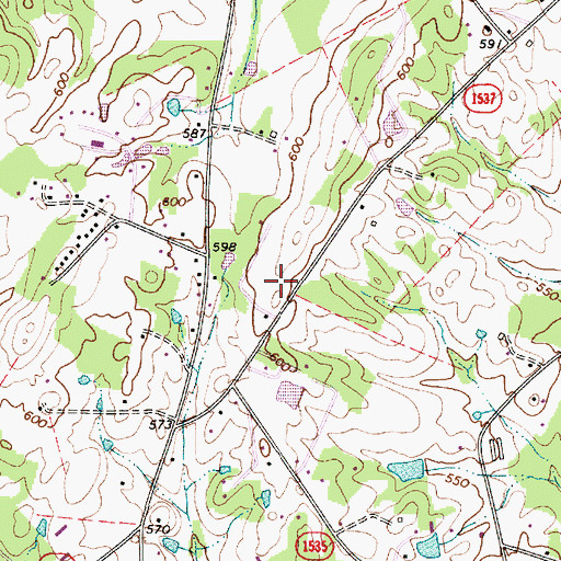 Topographic Map of Rockhill School (historical), NC