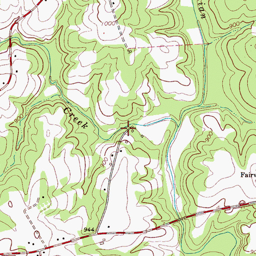 Topographic Map of Orleans, NC