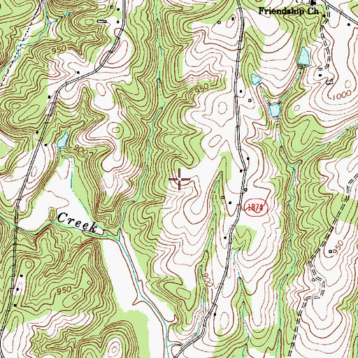 Topographic Map of Sharp (historical), NC