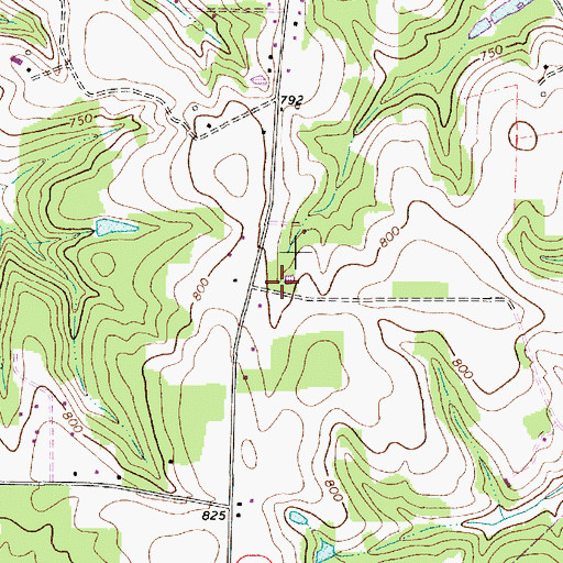 Topographic Map of Watson Village, NC