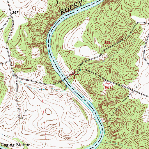 Topographic Map of Roper (historical), NC