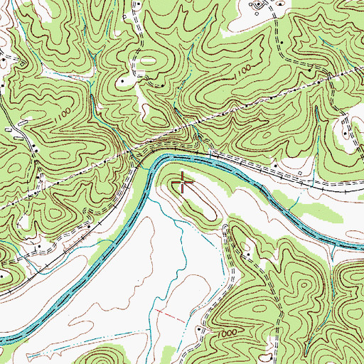 Topographic Map of Bryan (historical), NC