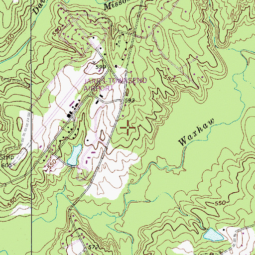 Topographic Map of Cardenas Mexico Museum, NC