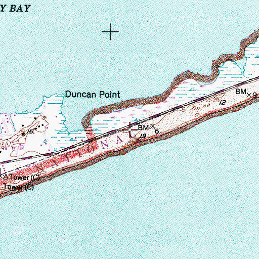 Topographic Map of Bare Hill, NC