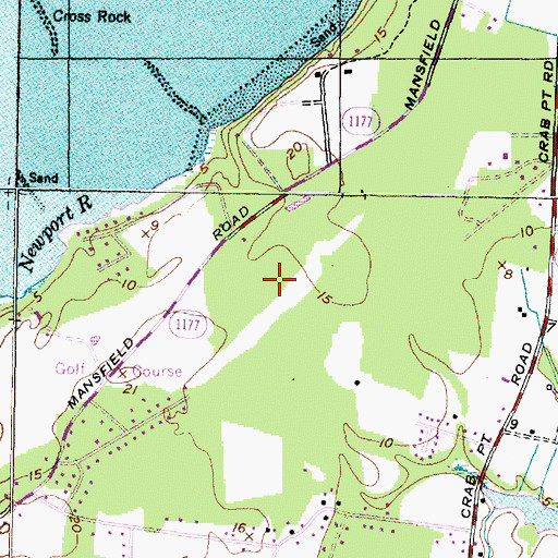 Topographic Map of Keeter Park, NC