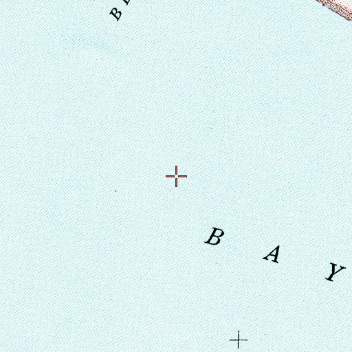 Topographic Map of Beaufort Inlet Channel, NC