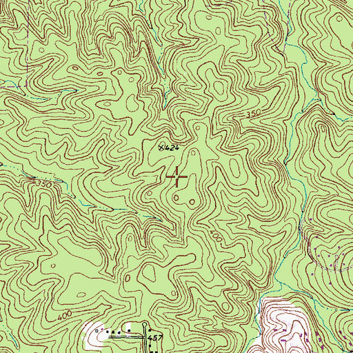 Topographic Map of Silverton, NC