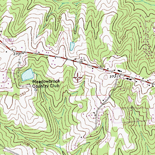 Topographic Map of Village of White Oak, NC