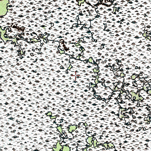 Topographic Map of Marsh Island, NC