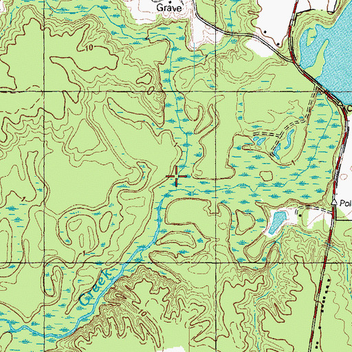 Topographic Map of Hayes Landing (historical), NC