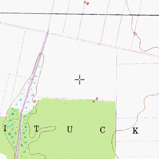 Topographic Map of Arnolds Ridge, NC